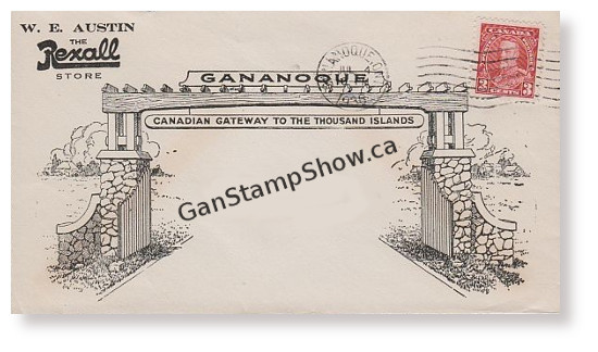 Gan Stamp Show logo